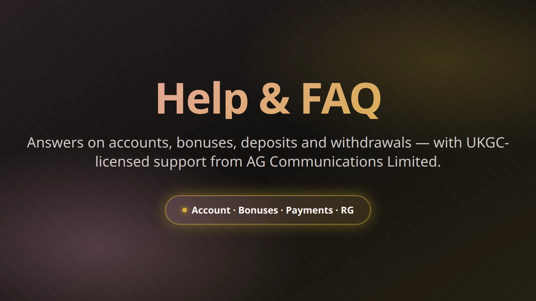Magic Red Casino help centre and frequently asked questions
